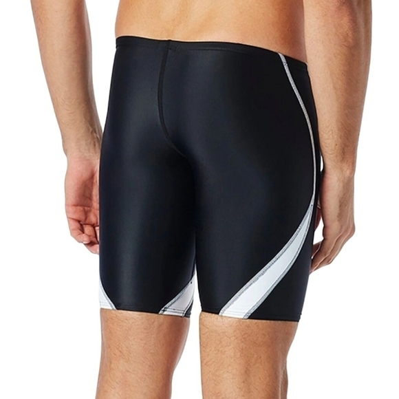 TYR NWT Alliance Jammer Swimsuit Black White ASO Olympics Size 32 - Picture 4 of 7